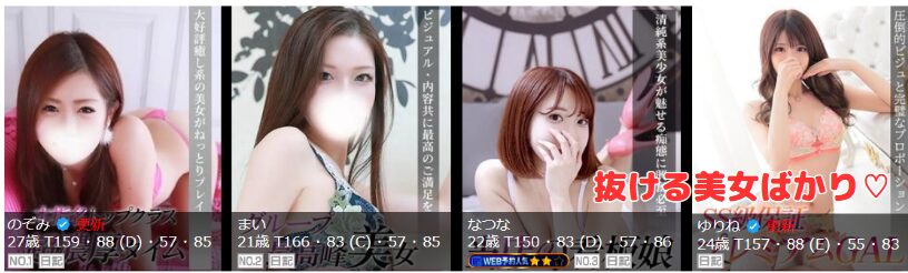 ジュリアン三多摩 美少女美女&人妻専門デリヘル 在籍一覧と評判