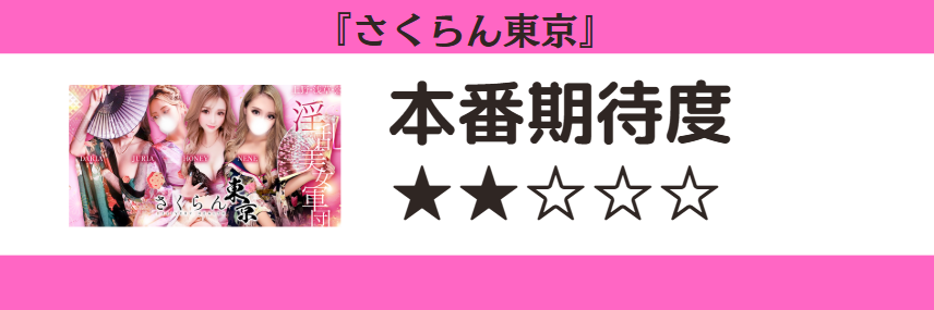 さくらん東京 本番期待度