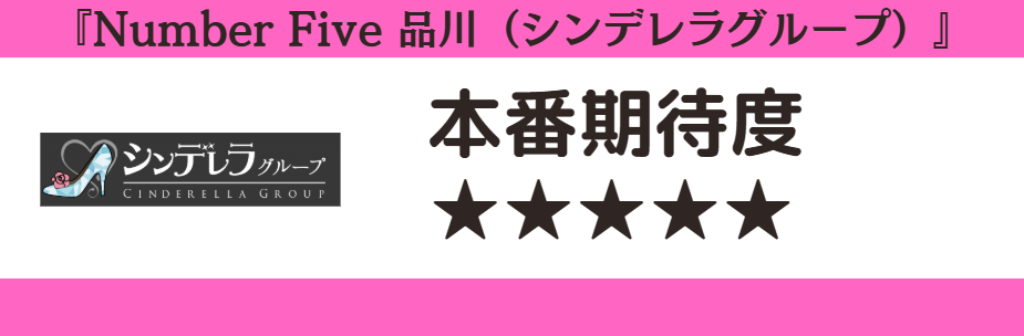 Number Five 品川（シンデレラグループ）　本番期待度