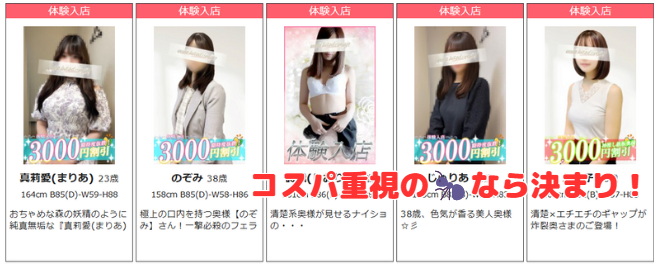 上野人妻城　在籍一覧と評判