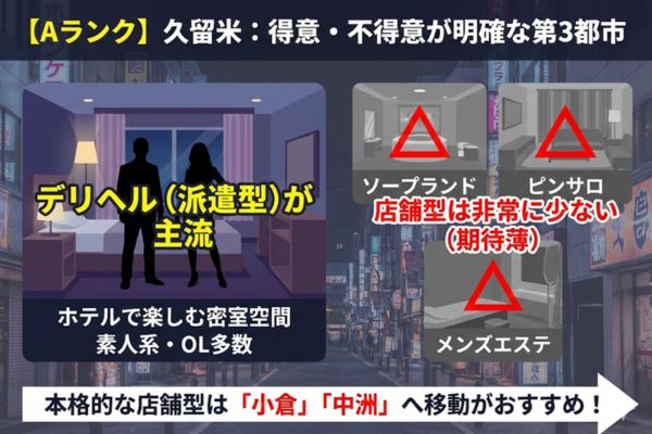 久留米　コスパ抜群の第3都市