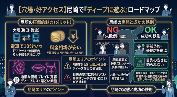 【穴場・好アクセス】ディープに楽しむ「尼崎」