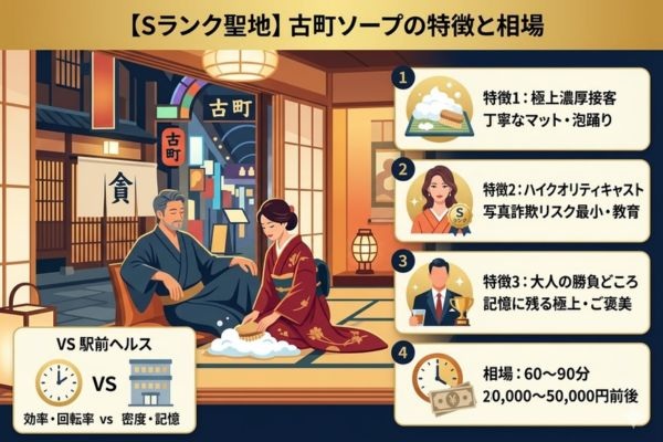 【Sランク聖地】極上の濃厚サービスを求めるなら「古町(ソープ)」