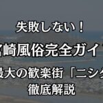 宮崎風俗のおすすめ完全ガイド！ニシタチ（西橘通り）の優良店と失敗しない遊び方