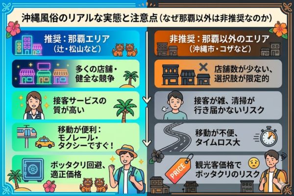 沖縄風俗のリアルな実態と注意点(なぜ那覇以外は非推奨なのか)