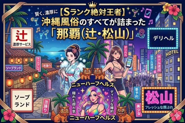 【Sランク絶対王者】沖縄風俗のすべてが詰まった「那覇(辻・松山)」