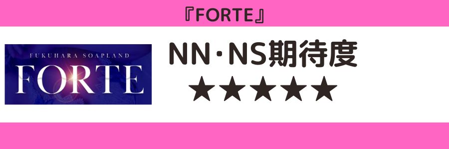 FORTEのロゴとNN・NS期待度